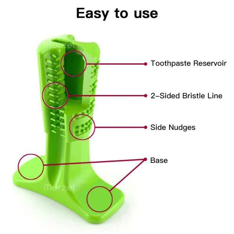 Играчка за куче, дентална четка за почистване на зъби - Dog toothbrush » Murzel.bg Играчка за куче, дентална четка за почистване на зъби