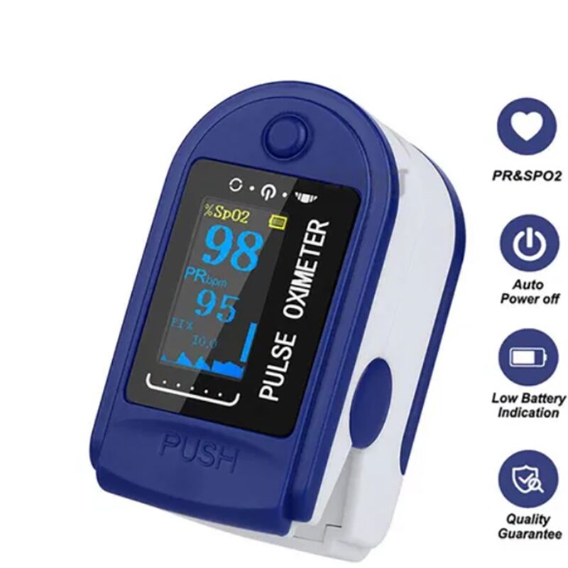 Оксиметър, уред за измерване на сърдечен пулс и кислород - PulseOximeter » Murzel.bg Уред за измерване на пулс - PulseOximeter