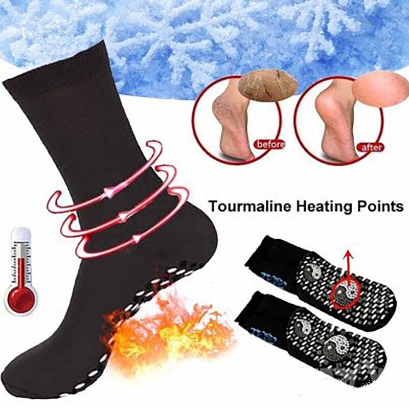 Турмалинови самозагряващи чорапи за масаж - MassageSocks » Murzel.bg Турмалинови самозагряващи чорапи за масаж