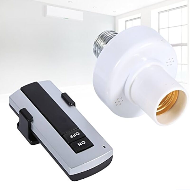 Основа за лампа, Превключвател Е27, Безжично дистанционно управление - LampControl E27 » Murzel.bg Основа за лампа, Превключвател Е27, Безжично дистанционно управление - LampBases