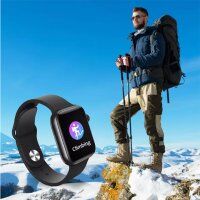 Смарт часовник G66L Full Screen измерване на пулс и кръвно - SmartWatchG66L