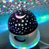 Детски прожектор, музикална лампа звездно небе - Мusical lamp