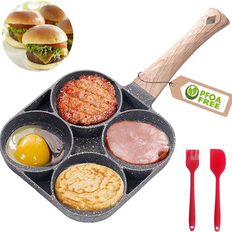 Тиган с незалепващо покритие с 4 отделни зони - FryingpanMBH